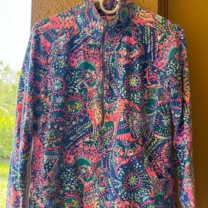 Lilly Pulitzer pop over half zip
